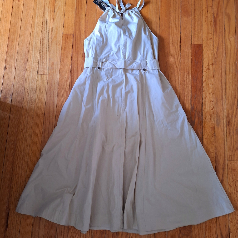 Banana Republic Beige Midi Dress - Picture 6 of 8